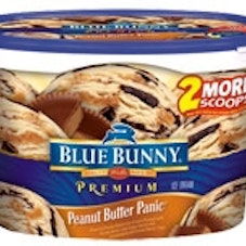 Blue Bunny Peanut Butter Panic Ice Cream